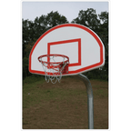 Heavy Duty Basketball Backstop | SportsPlay - Basketball Set - SportsPlay