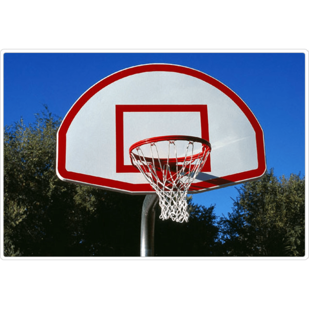 Heavy Duty Basketball Backstop | SportsPlay - Basketball Set - SportsPlay
