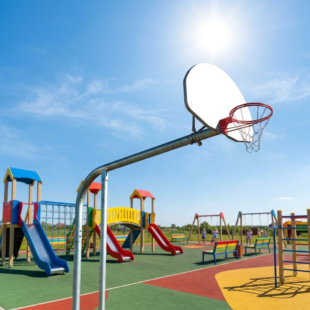 Tandem 6 Acrylic Backstop | SportsPlay - Basketball Set - SportsPlay