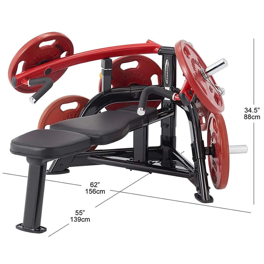 SteelFlex - Steelflex PLBP Chest Press Machine - Plate Loaded - Revive and Lift