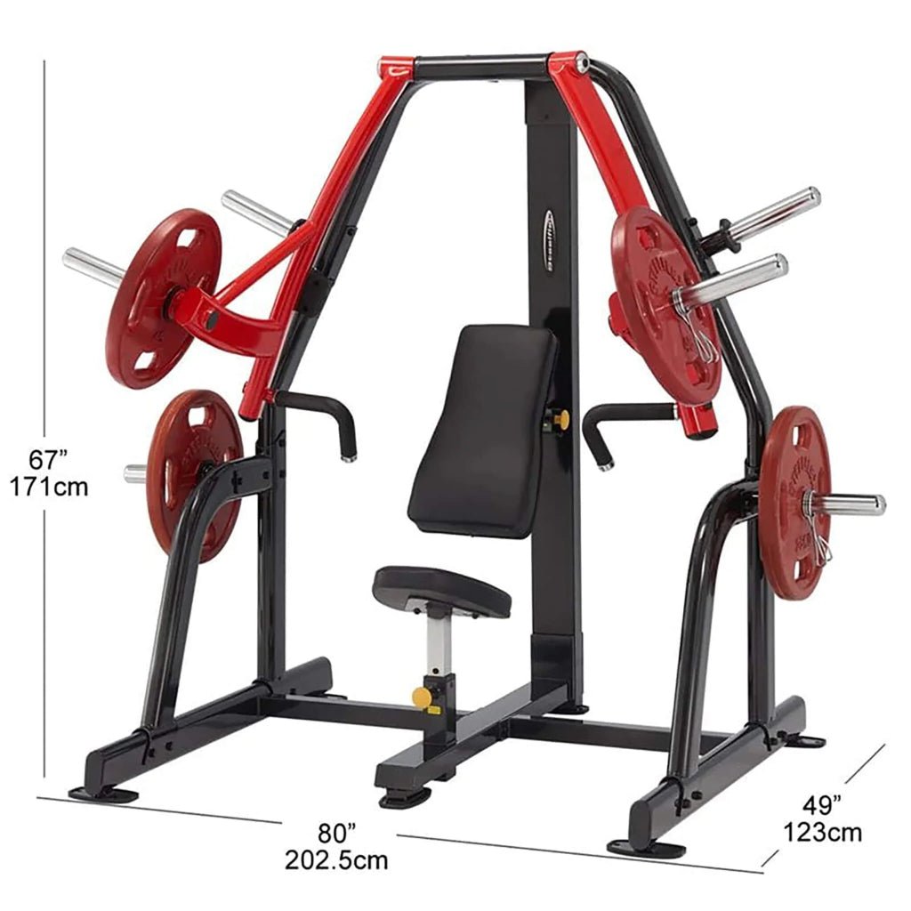 SteelFlex - Steelflex® PSDP Seated Decline Chest Press - Plate Loaded - Revive and Lift