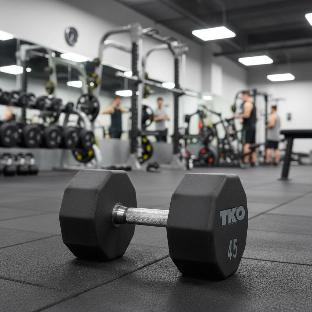 10-Sided Urethane Dumbbell Pairs | TKO - Dumbbells - TKO Strength & Performance