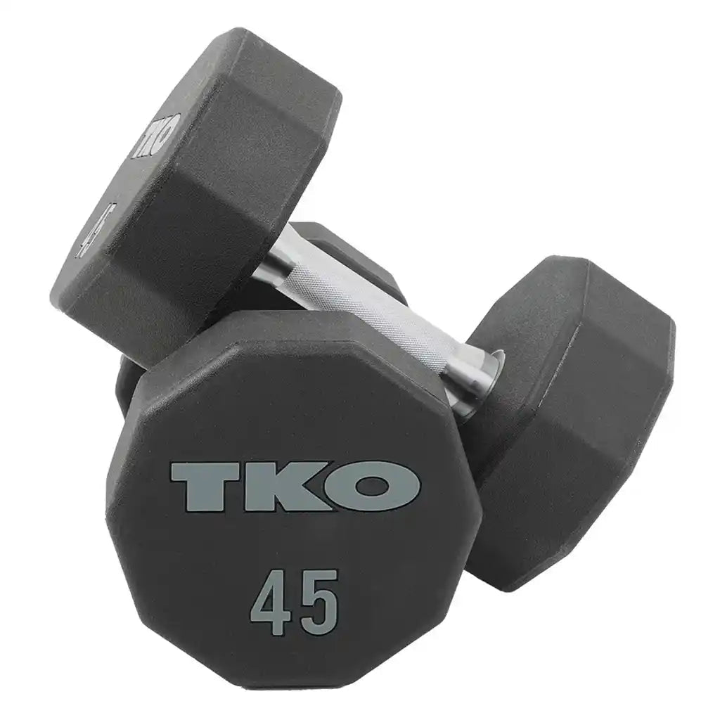 10-Sided Urethane Dumbbell Pairs | TKO - Dumbbells - TKO Strength & Performance
