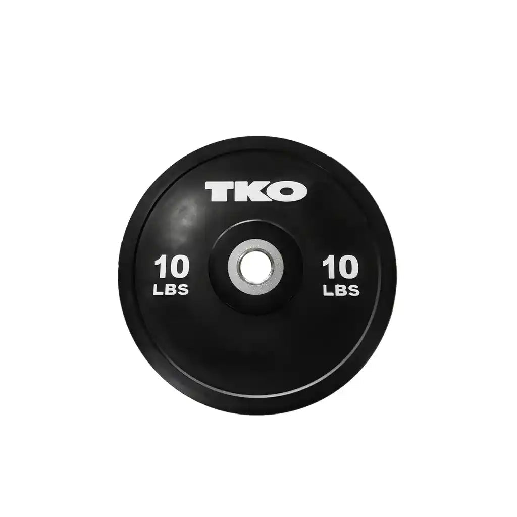 Black Competition Rubber Bumper Plates | TKO - Bumper Plates - TKO Strength & Performance