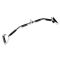 Chrome Pro Style Lat Bar | TKO Attachment - Cable Attachment - TKO Strength & Performance