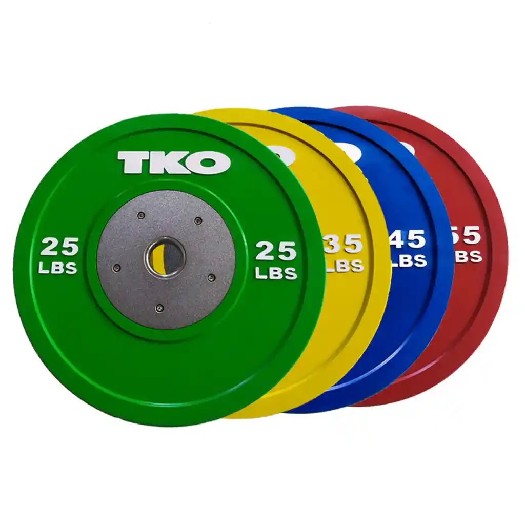 Color Competition Rubber Bumper Plates | TKO - Bumper Plates - TKO Strength & Performance