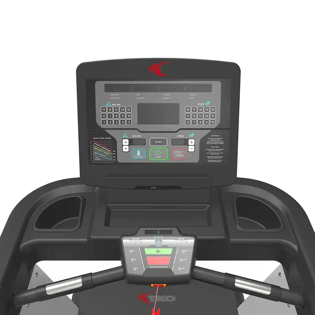 Commercial Treadmill w/ LED Screen | TKO - Treadmill - TKO Strength & Performance