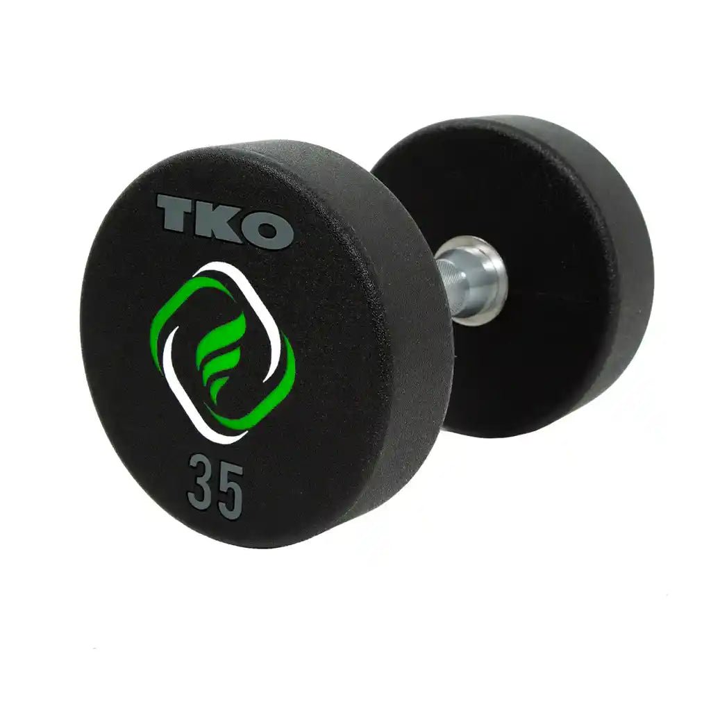 Custom Round Urethane Dumbbell Sets | TKO - Dumbbell Set - TKO Strength & Performance
