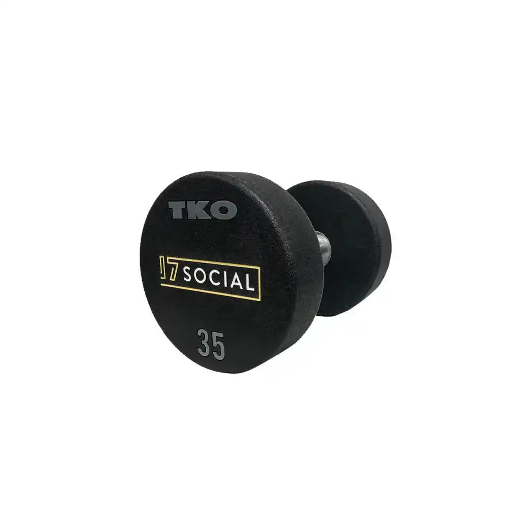 Custom Round Urethane Dumbbell Sets | TKO - Dumbbell Set - TKO Strength & Performance