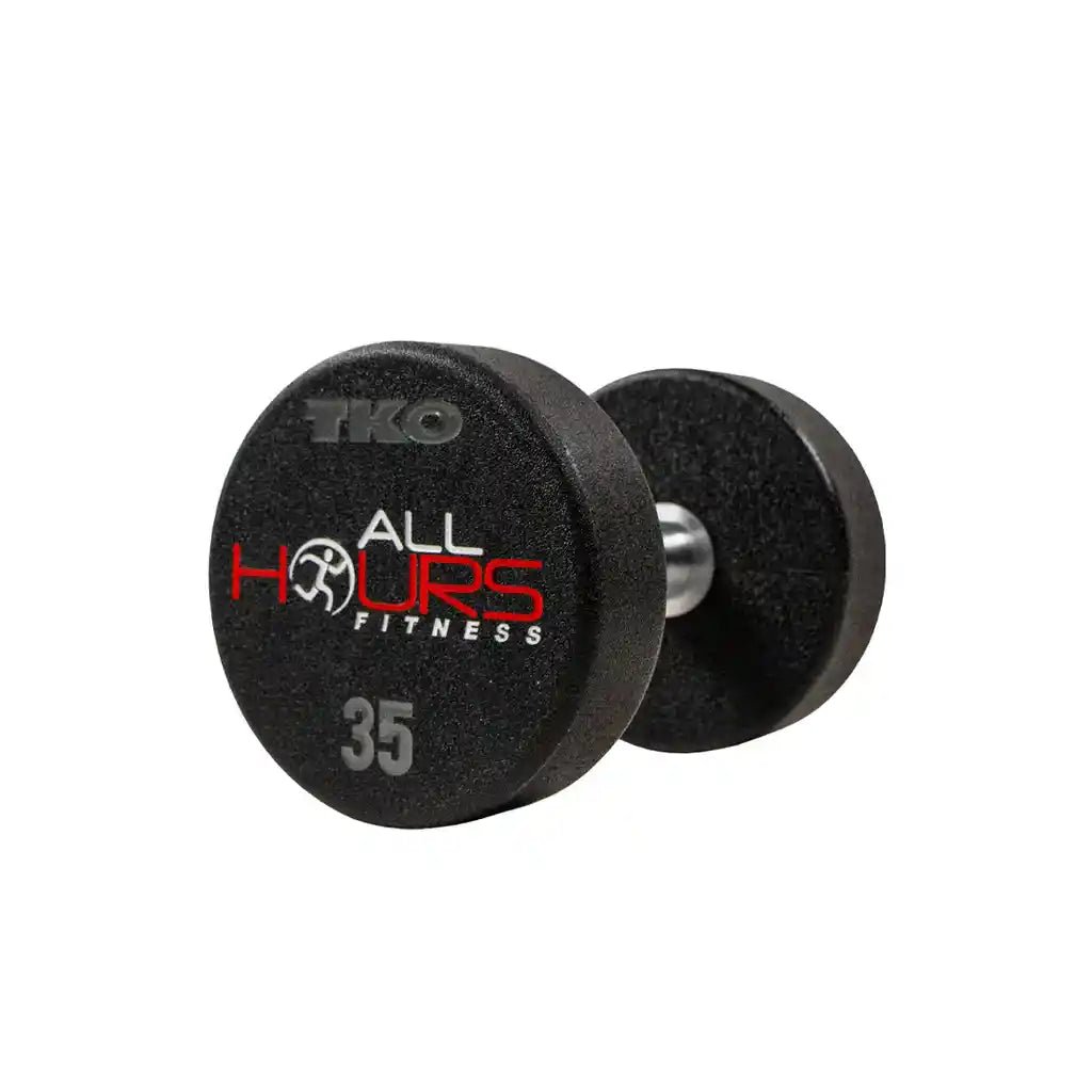 Custom Round Urethane Dumbbell Sets | TKO - Dumbbell Set - TKO Strength & Performance