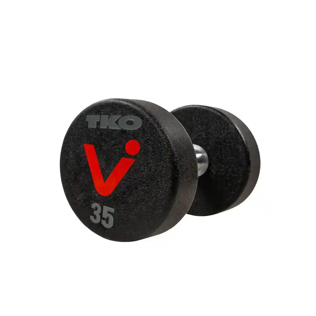 Custom Round Urethane Dumbbell Sets | TKO - Dumbbell Set - TKO Strength & Performance