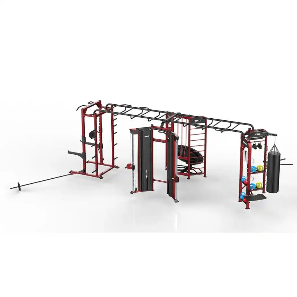 Functional Trainer + Boxing + Rebounder + Power Rack Station - Group Training - TKO Strength & Performance