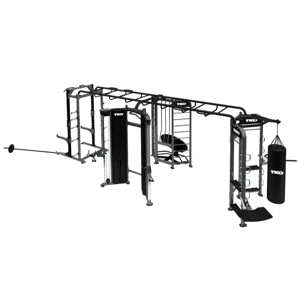 Functional Trainer + Boxing + Rebounder + Power Rack Station - Group Training - TKO Strength & Performance