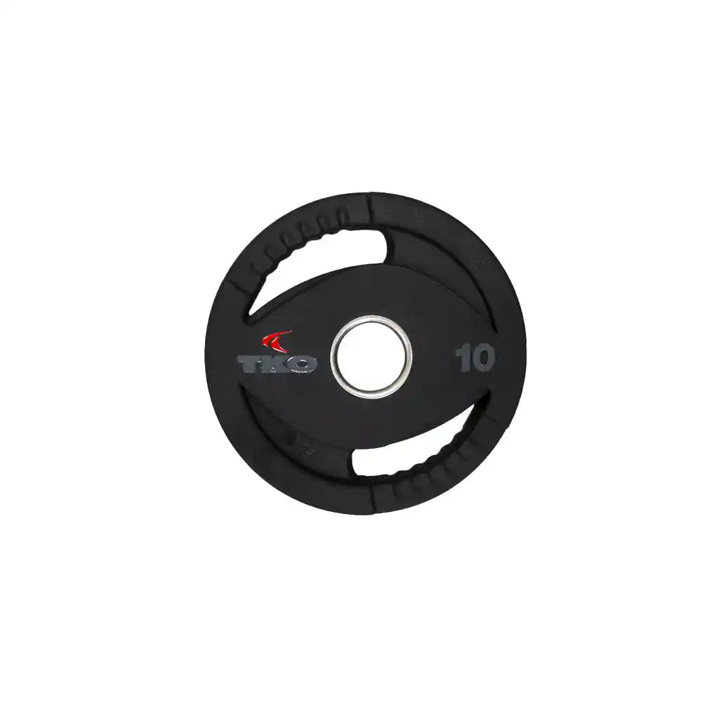 Olympic Urethane Dual Grip Plate | TKO - Weight Plates - TKO Strength & Performance