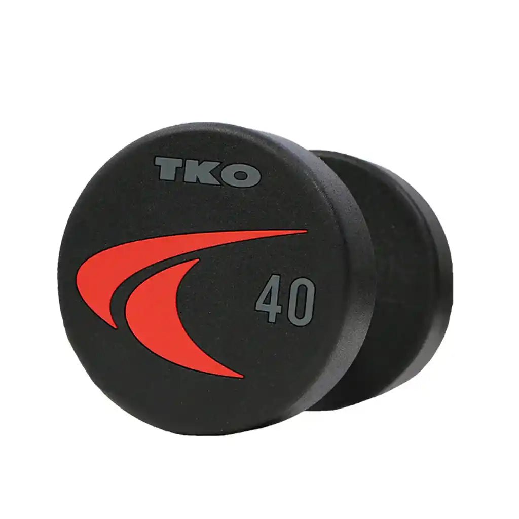 Round Urethane Dumbbell Pairs | TKO - Dumbbells - TKO Strength & Performance