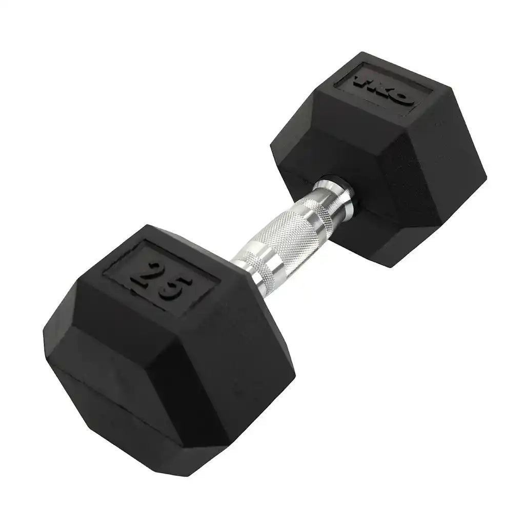 Rubber Hex Dumbbell Set | TKO - Dumbbell Set - TKO Strength & Performance
