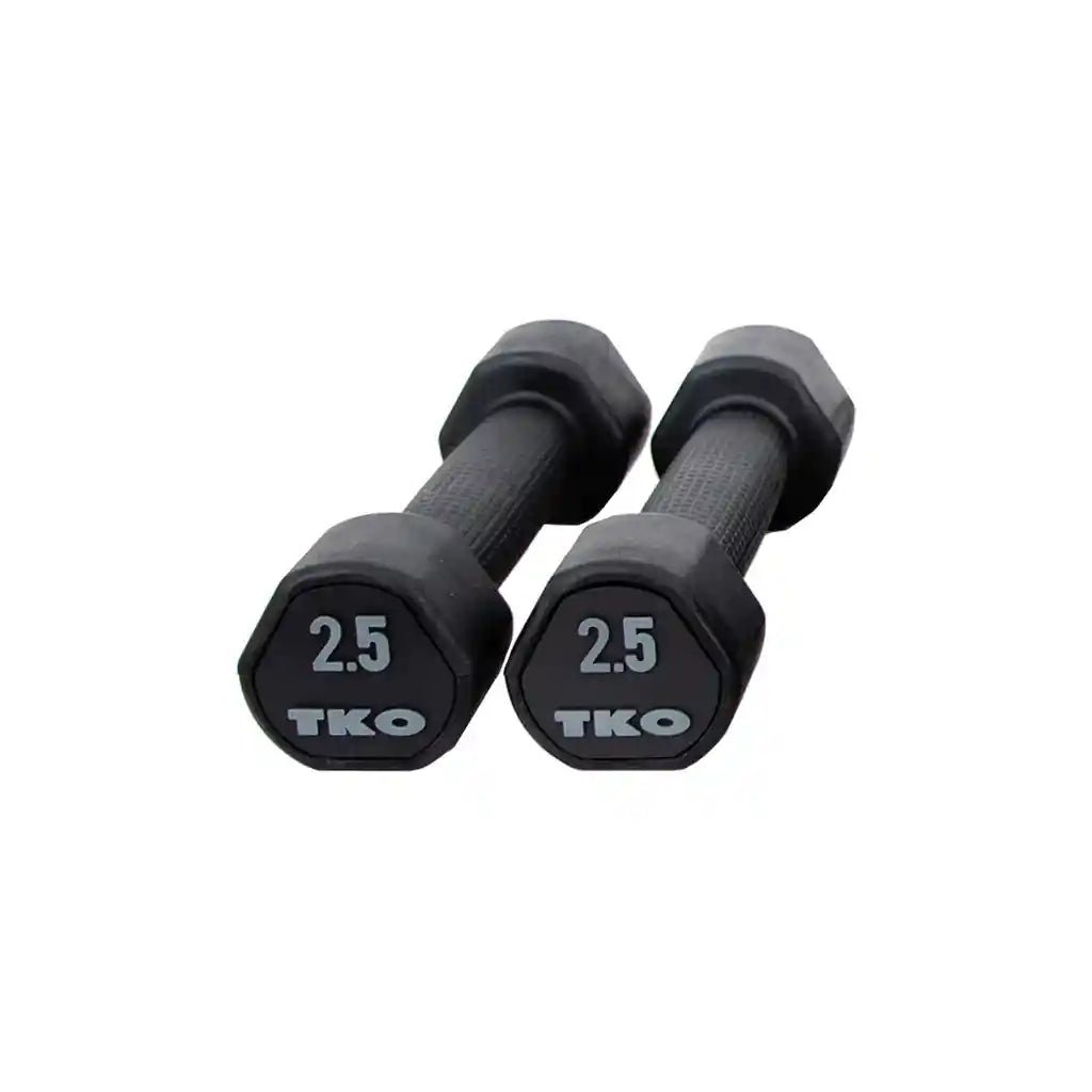 Rubber Studio Dumbbell Set | TKO - Dumbbell Set - TKO Strength & Performance