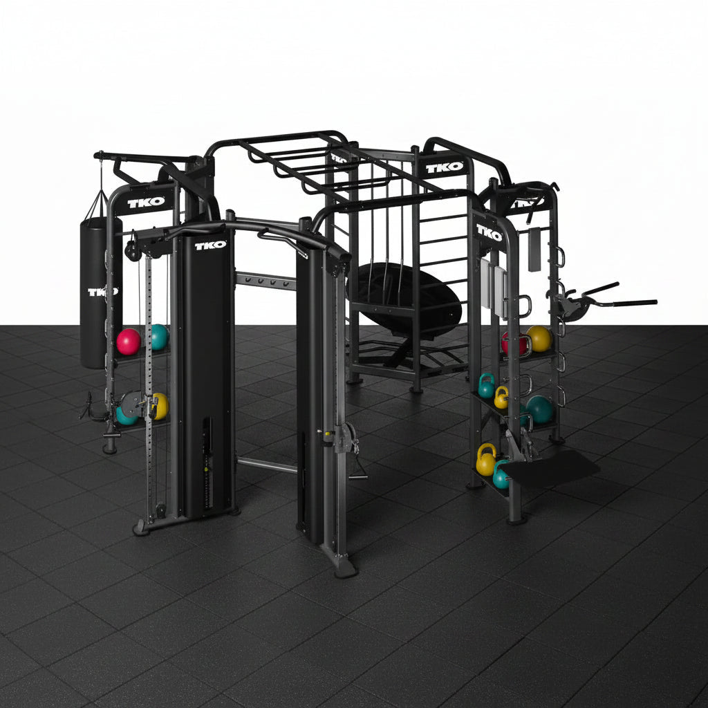 Stretching + Boxing + Rebounder + Cables Station | TKO - Group Training - TKO Strength & Performance