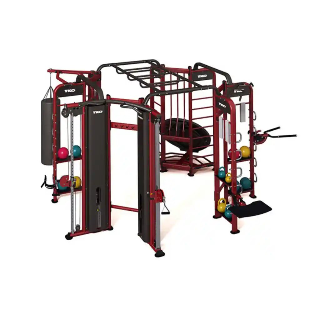 Stretching + Boxing + Rebounder + Cables Station | TKO - Group Training - TKO Strength & Performance