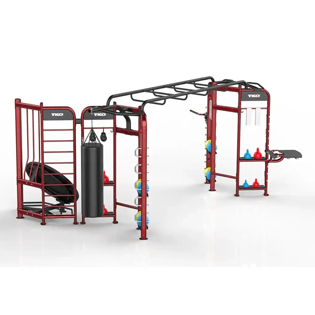 Stretching + Boxing + Rebounder Station | TKO - Group Training - TKO Strength & Performance
