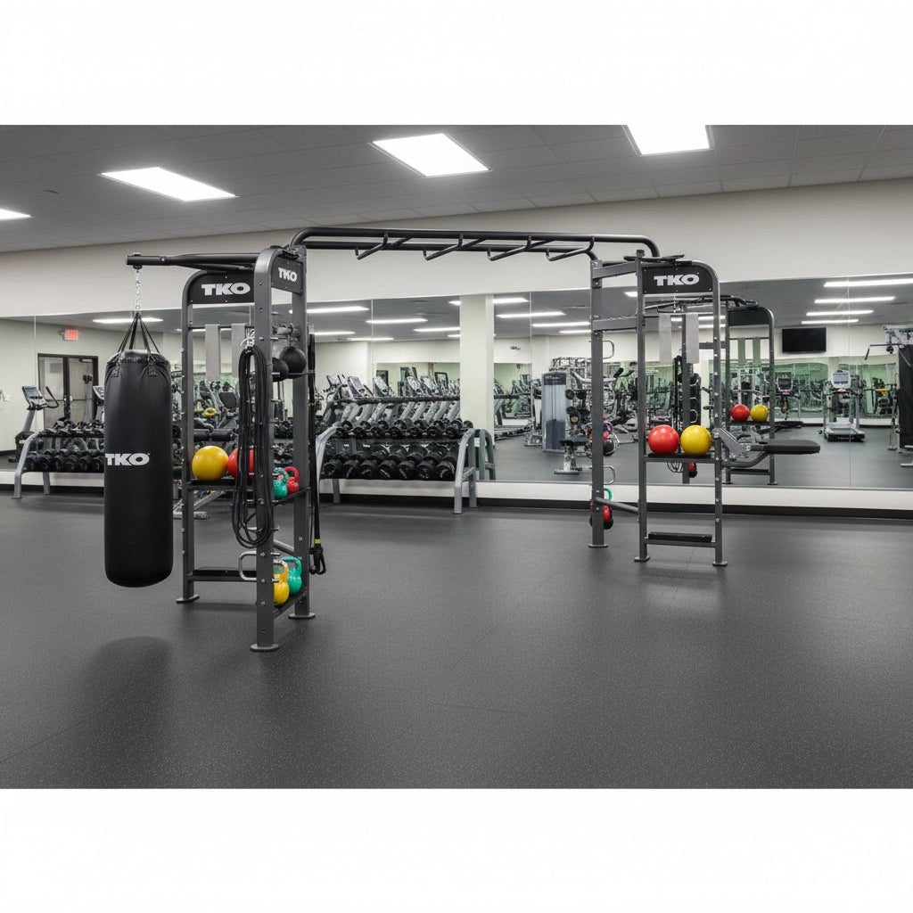 Stretching + Boxing Station | TKO - Group Training - TKO Strength & Performance
