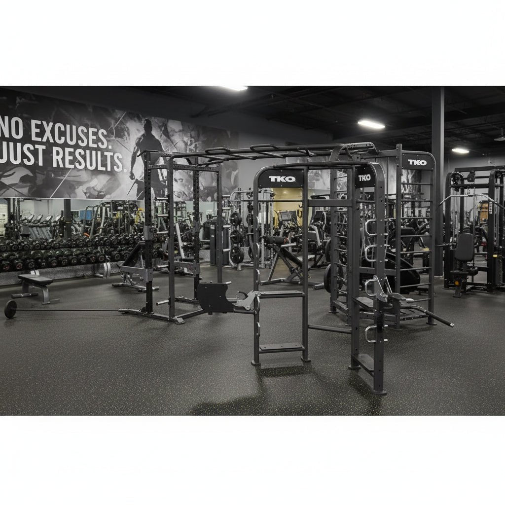 Stretching + Rebounder + Power Rack Station | TKO - Group Training - TKO Strength & Performance