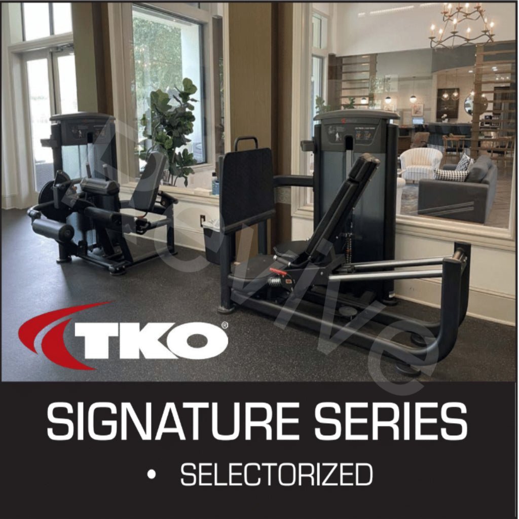 TKO Strength & Performance - TKO 7005 Selectorized Seated Mid Row Machine - Selectorized