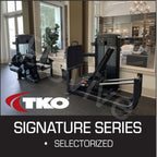 Selectorized Seated Mid Row Machine | TKO - Selectorized - TKO Strength & Performance