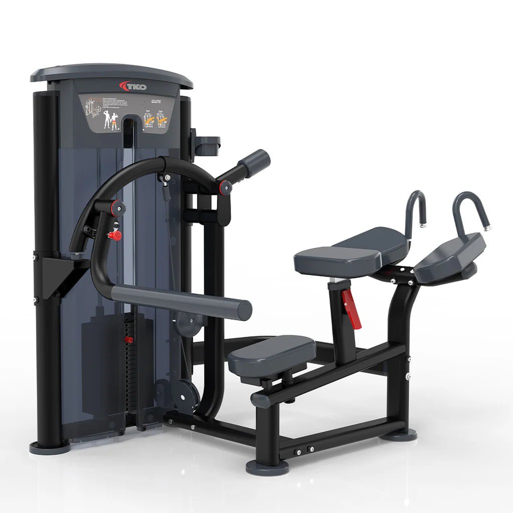TKO Strength & Performance - TKO 7018 Selectorized Glute Kickback Machine - Selectorized