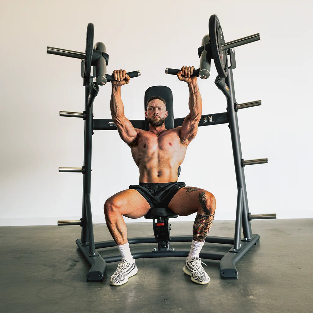 Iso - Lateral Incline Chest Press Machine | TKO - Plate Loaded - TKO Strength & Performance