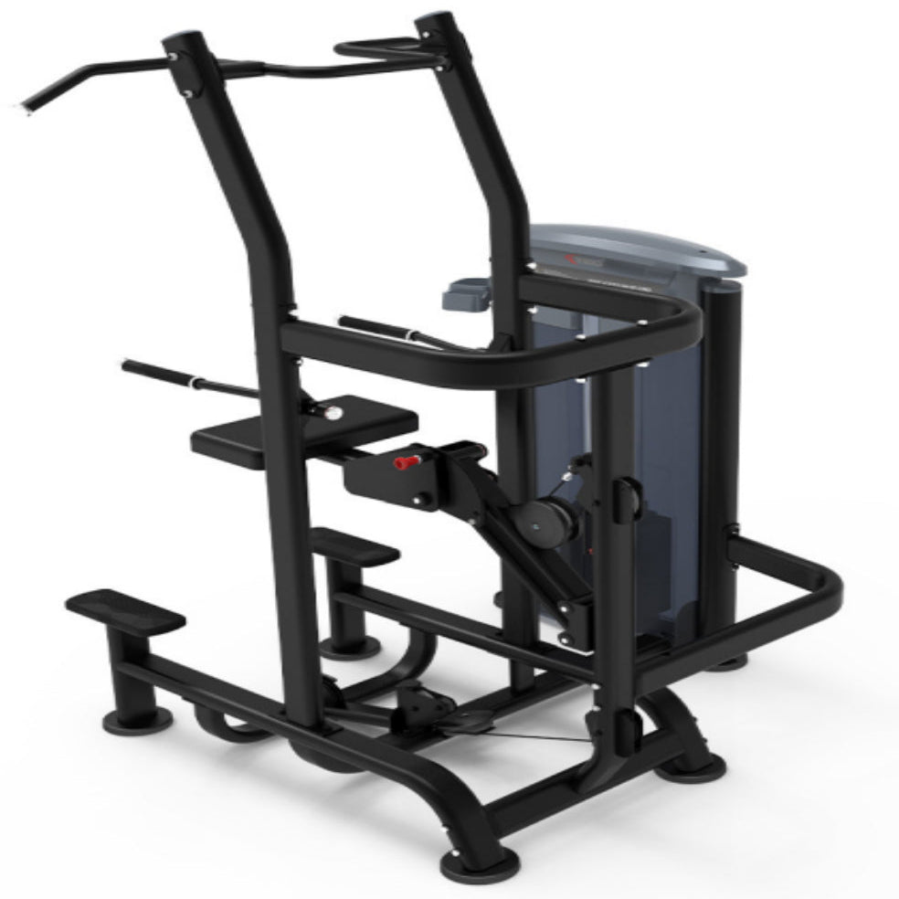 TKO Strength & Performance - TKO 7026 Selectorized Assisted Chin & Dip Machine - Selectorized