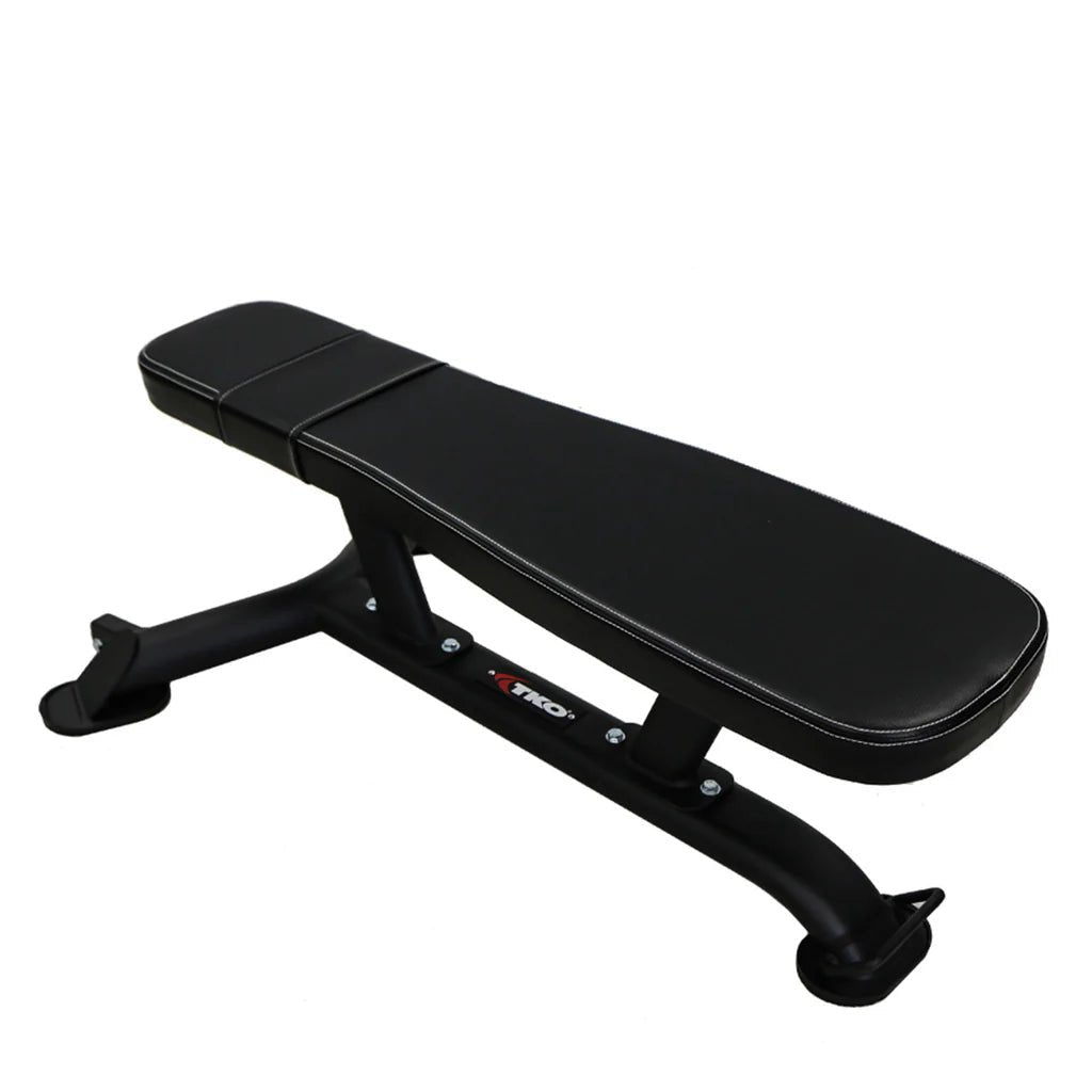 Signature Series Commercial Flat Weight Bench | TKO - Bench - TKO Strength & Performance
