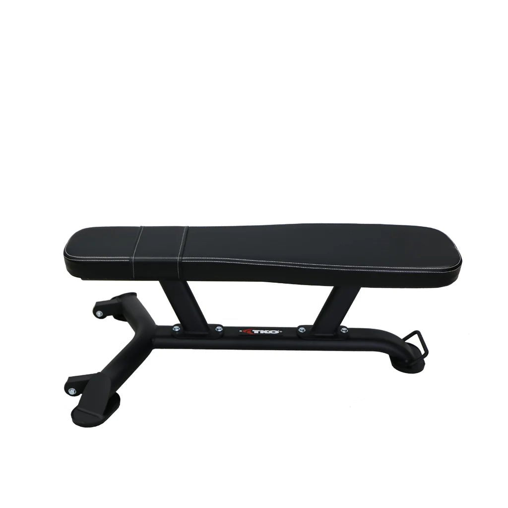 Signature Series Commercial Flat Weight Bench | TKO - Bench - TKO Strength & Performance