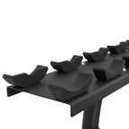 10 Pair Dumbbell Rack Saddle | TKO - Dumbbell Storage - TKO Strength & Performance
