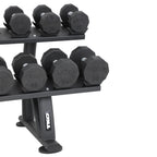 10 Pair Dumbbell Rack Saddle | TKO - Dumbbell Storage - TKO Strength & Performance