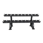10 Pair Dumbbell Rack Saddle | TKO - Dumbbell Storage - TKO Strength & Performance