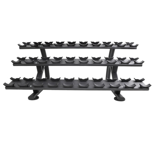 15 Pair Dumbbell Rack | TKO - Dumbbell Storage - TKO Strength & Performance