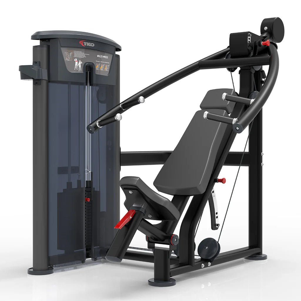 Selectorized Multi Press Machine | TKO - Selectorized - TKO Strength & Performance