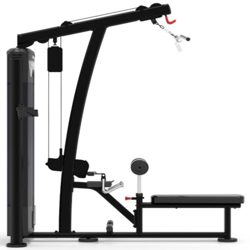 Selectorized Lat Pulldown and Vertical Row Machine | TKO - Selectorized - TKO Strength & Performance