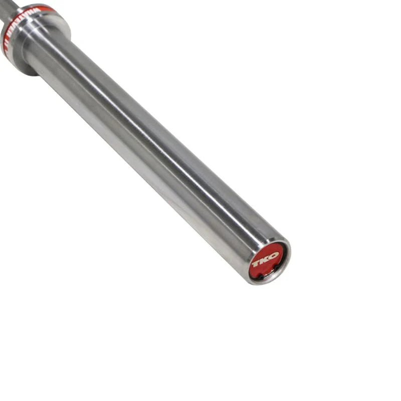 TKO Strength & Performance - TKO 803OR - 300MB Olympic Rubber Grip Plate Set with Power Bar - Full Plate Set with Bar