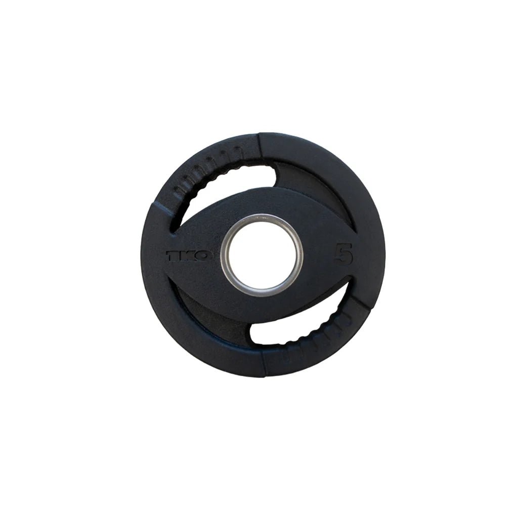 Olympic Rubber Grip Plate Set | TKO - Weight Plate Set - TKO Strength & Performance