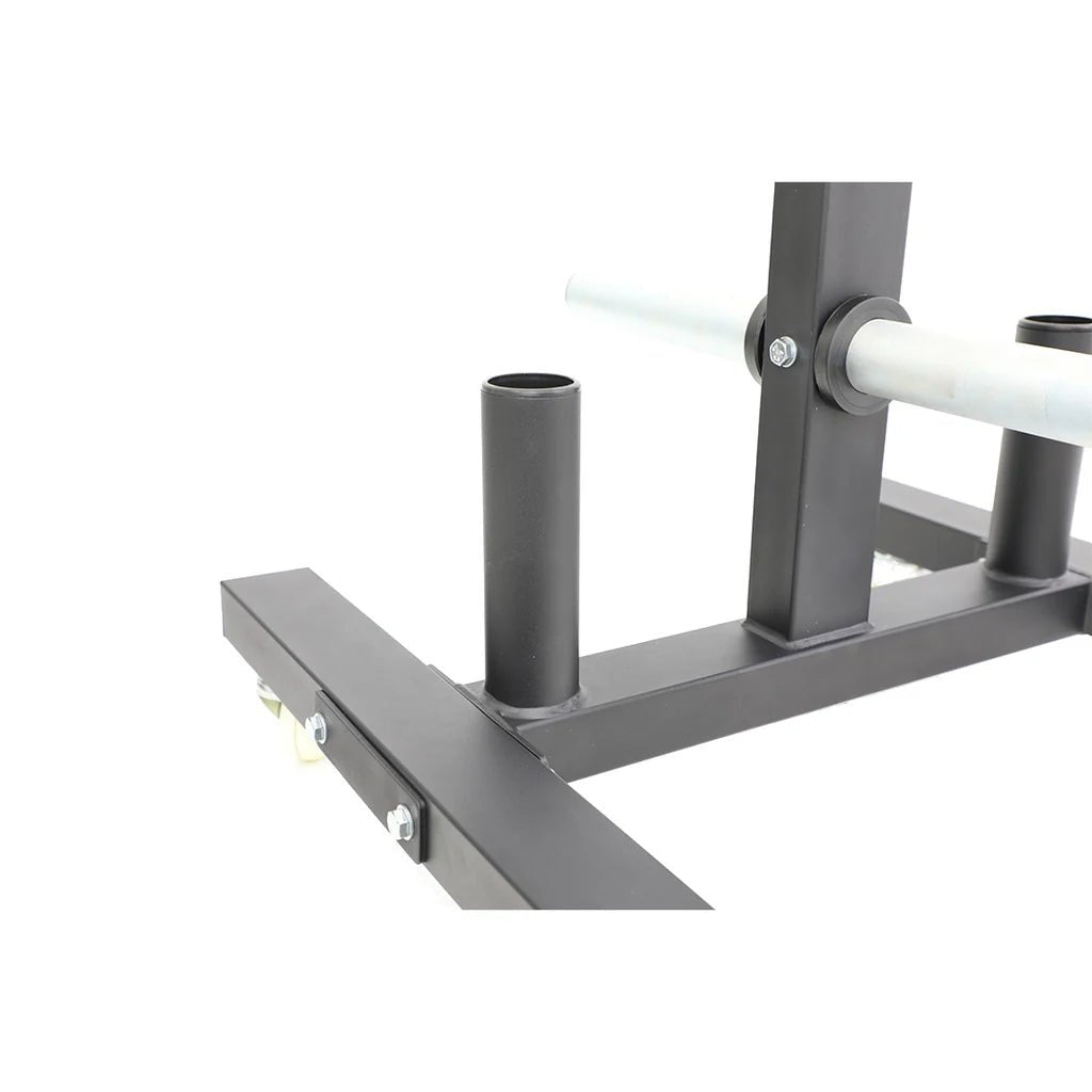 Bumper Plate Rack with Wheels | TKO - Weight Plate Storage - TKO Strength & Performance