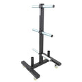Bumper Plate Rack with Wheels | TKO - Weight Plate Storage - TKO Strength & Performance