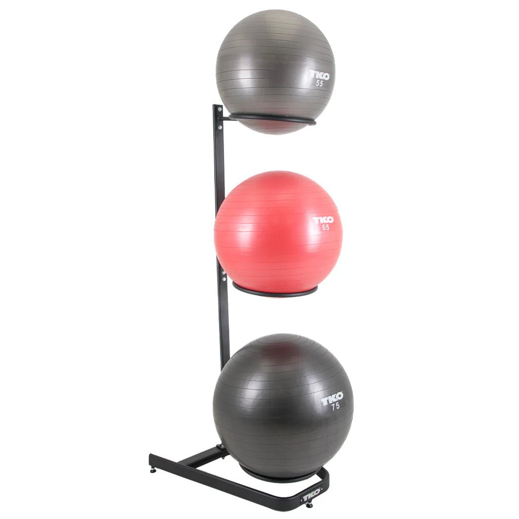 TKO 853FBR3 Stability 3 Ball Rack - Stability Ball Storage - TKO Strength & Performance
