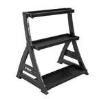 TKO Strength & Performance - TKO 856KR 3 - Tier Kettlebell Rack with Full Kettlebell Set - Kettlebell Set & Rack