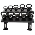 2 - Tier Kettlebell Rack with Full Kettlebell Set | TKO - Kettlebell Set with Rack - TKO Strength & Performance