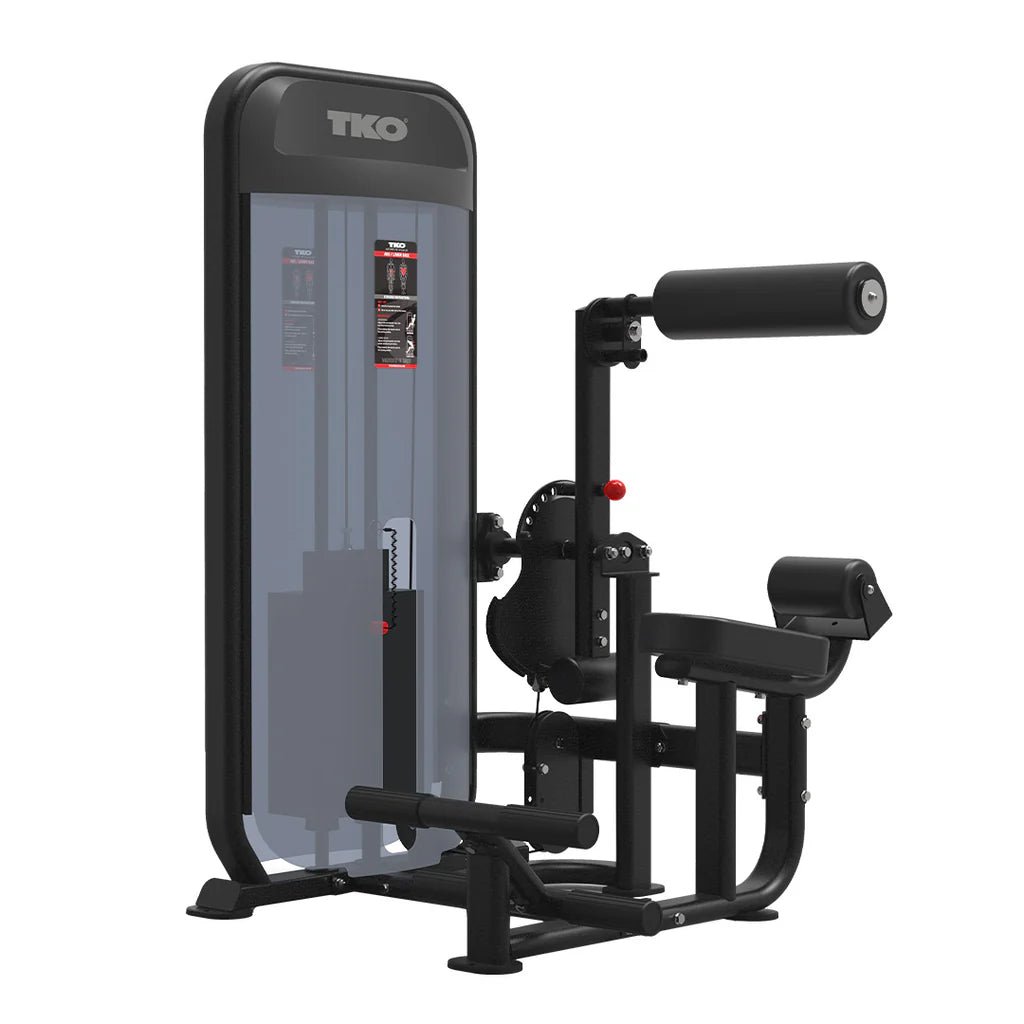 Selectorized Duals Ab Lower Back Machine | TKO - Selectorized - TKO Strength & Performance