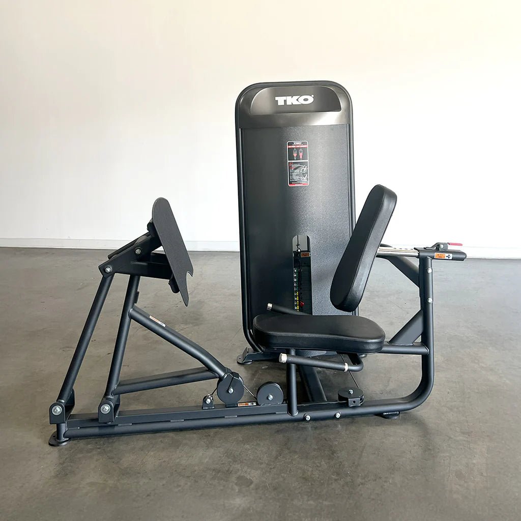 Selectorized Duals Leg Calf Press Machine | TKO - Selectorized - TKO Strength & Performance