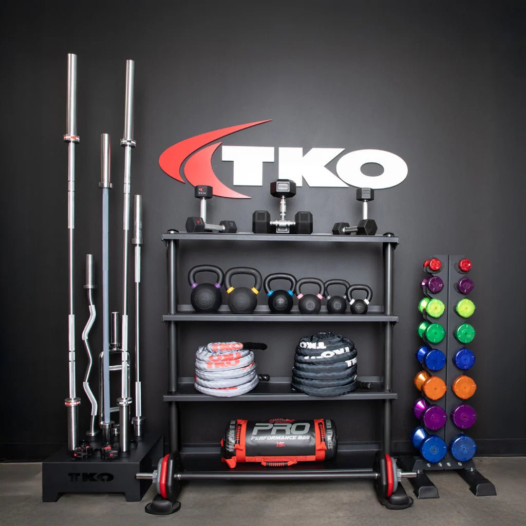 TKO 4-Tier Universal Storage Rack for Gyms