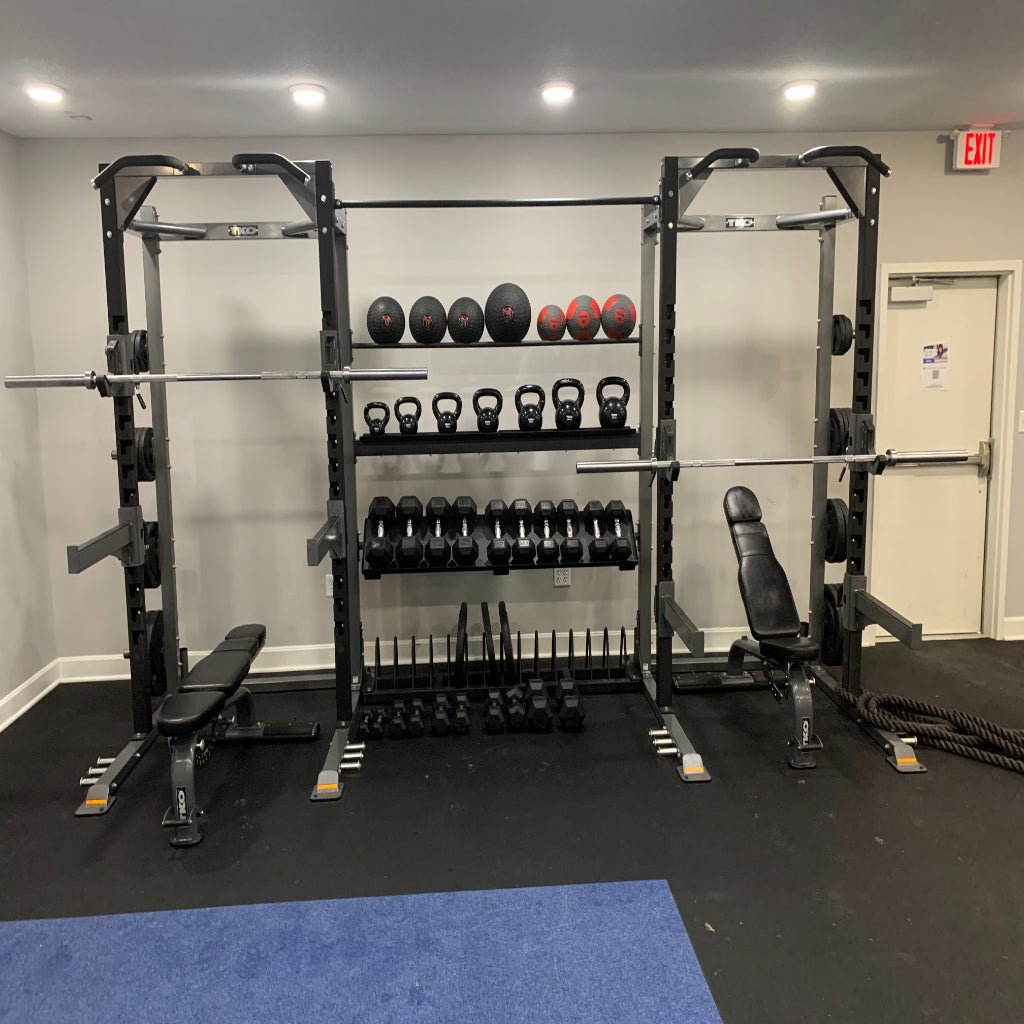 TKO Strength & Performance - TKO 921HR Annex Dual Half Rack System with Storage - Half Rack
